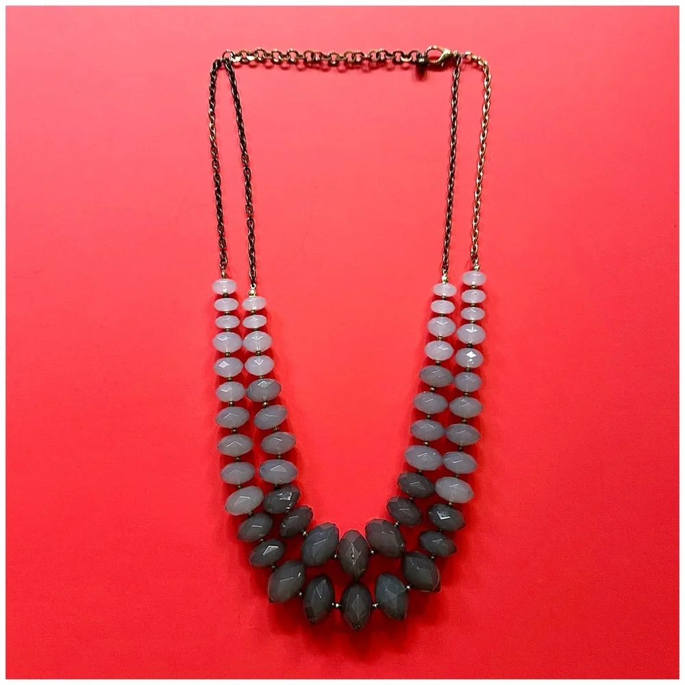 Anthro “Lily Mineral Necklace” - Picture 3 of 15